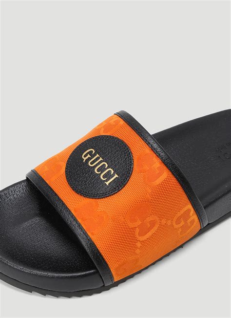orange slides gucci